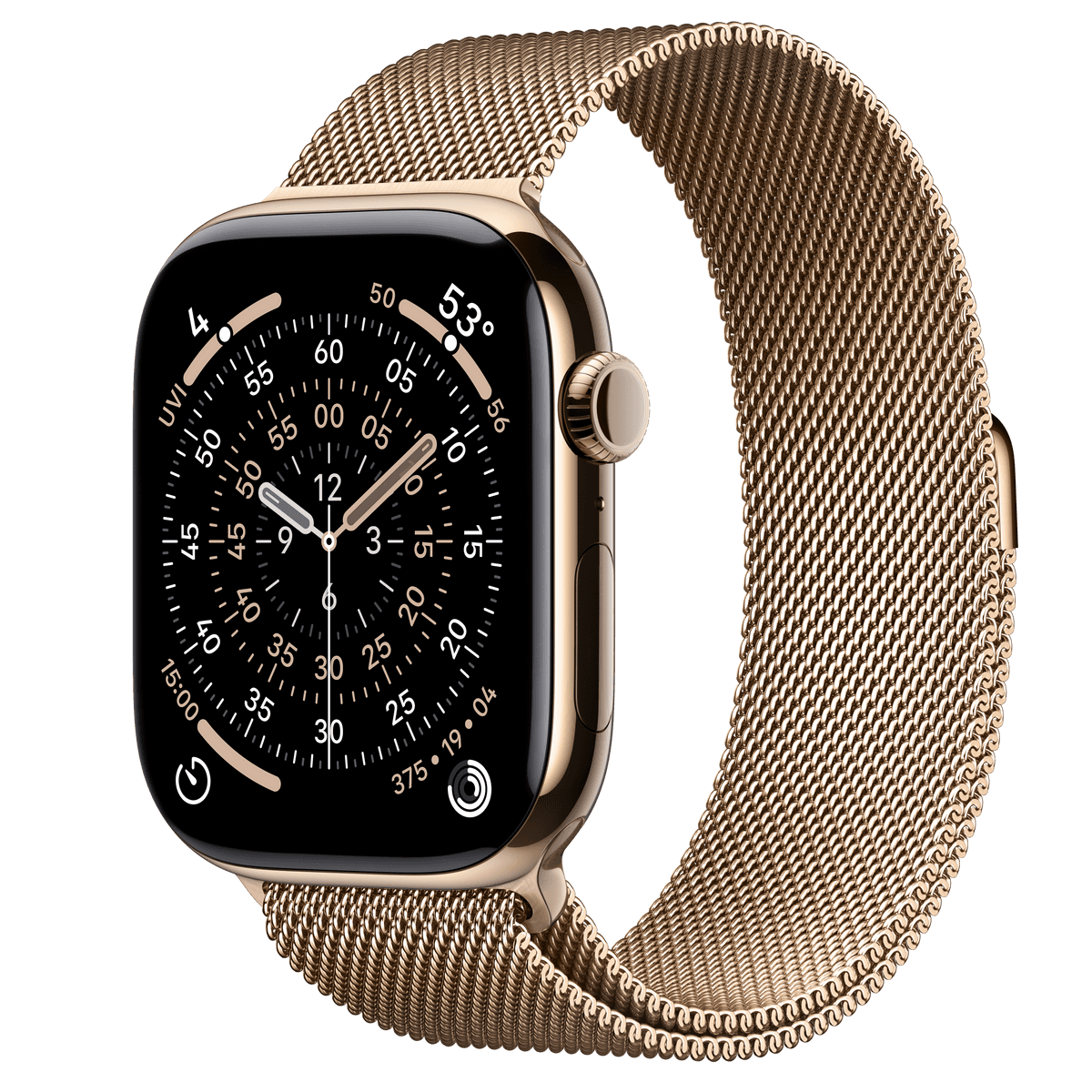 Apple Watch Series 11 β 46mm Gold Titanium (GPS + Cellular)